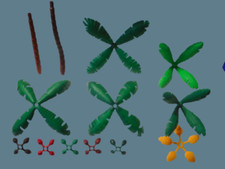 Playmobil Palme Palmen Auswahl uvm. Ersatzteile Baum Blätter Kokosnuss 3799