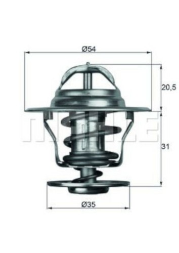 Mahle thermostat für opel - mahle,