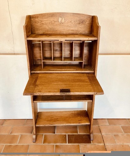 Antiker holz sekretär braun - holz-sekretär,