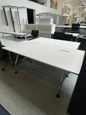 Vitra - Ad Hoc - Schreibtisch - 180x90cm - Weiß - A843