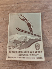 Heft Ski Meisterschaft 1958