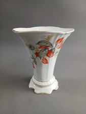 VASE Porzellan BAVARIA Blumen