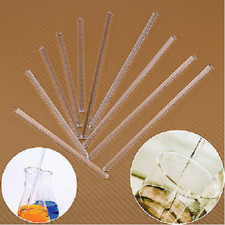 5X Glasrührstäbe Labor Klar