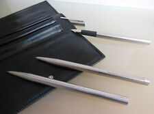 PORSCHE DESIGN P'3125 Füllhalter/Kugelschreiber/Bleistift Schreibset - Lederetui