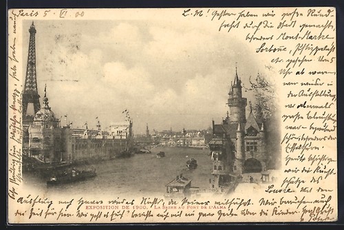 Paris exposition - ak,