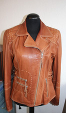 Vintage Jacke braun sehr weiches Leder Marke S`EGNARO exklusive Ledermode