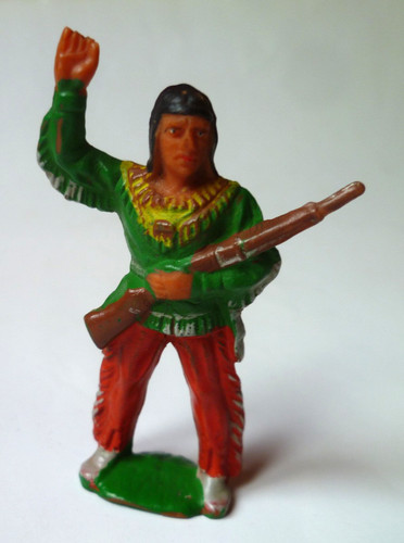 Alter ddr hartgummi indianer - alter,