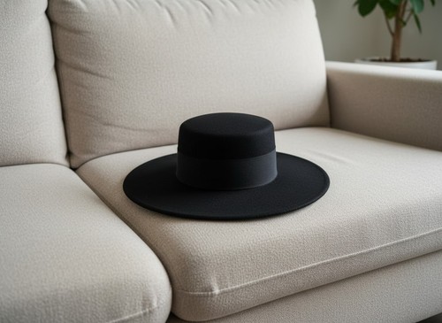 Fedora hut schwarz damen - , derby
