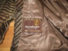 Weiche Vintage Damen Pelzjacke