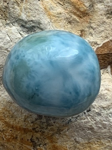 Larimar trommelstein - larimar,
