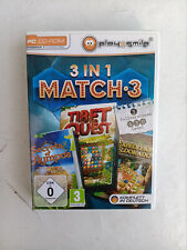 PC CD ROM play + smile, 3 in 1 Match 3