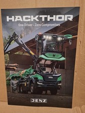 Jenz Hackthor   Prospekt Traktor Schlepper