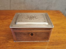 Versilberte Zuckerdose