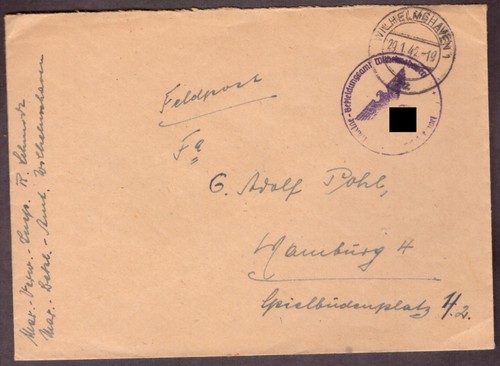 Feldpostbrief 1942 nach