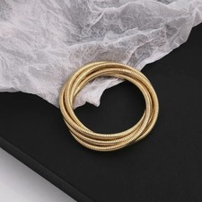 Schlangen kette flexibel 18k - schlangen,
