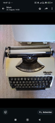 Schreibmaschine olympia - schreibmaschine,