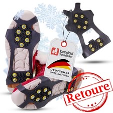 Schuh-Spikes Pro – Spikes für sicheren Halt auf Eis, Schnee & Glätte 2. Wahl