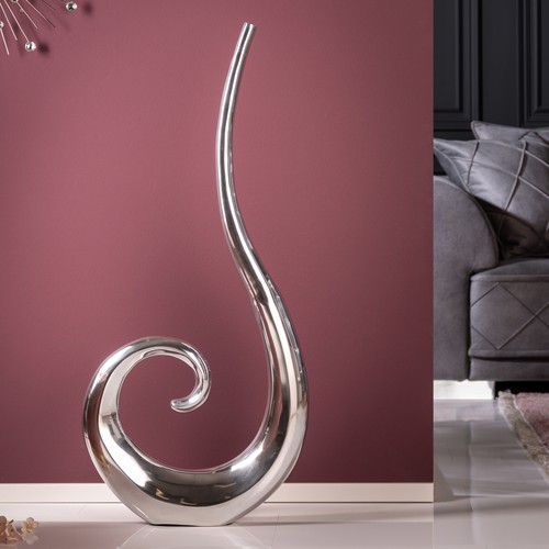 Große metall vase wave - große,