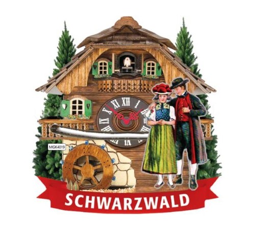 Schwarzwald metall magnet - schwarzwald,