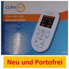 Curamed TENS-/EMS-Massage Gerät,60 Programme + 4  Elektroden,NEU!