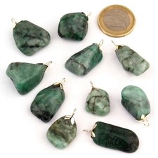 Smaragd Trommelstein -