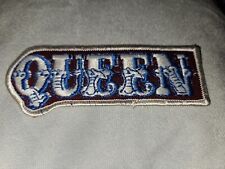 QUEEN AUFNÄHER PATCH RARITÄT AUS 70ER ODER 80ER VINTAGE SAMMLUNGSAUFLÖSUNG