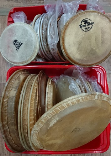 Großes paket percussionfelle - großes,