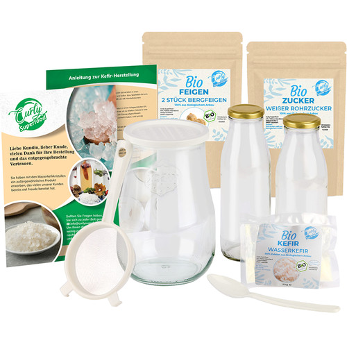 Wasserkefir starter set - wasserkefir, starter-set