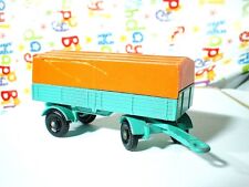 Matchbox Nr. 2 (10) Mercedes Trailer 1968 Regular Lesney Grün Bastler