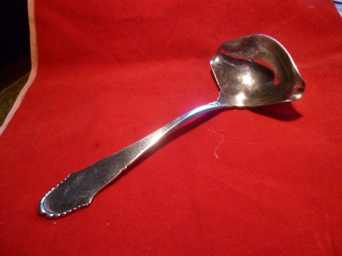 Soßenkelle 835 silber - soßenkelle,