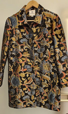 PIÙ & PIÙ Longblazer/Gehrock/Mantel Gr. DE 36 Brokat gemustert * Neuwertig