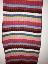 Avoca Schal Bunt Baumwolle Strick