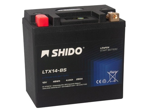 Shido ltx14 lithium ionen - shido,