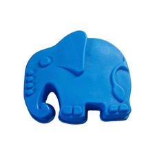 Elefant silikonbackform blau - silikonbackform,