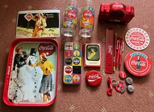 Schönes Coca-Cola Konvolut - Tucky Radio, Tablett, 2 Gläser ...