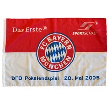 FC Bayern München Fahne Flagge DFB-Pokalendspiel 28. Mai 2005 Sportschau - TOP✅