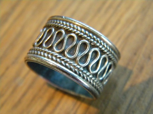 Ring silber farbig - ring,