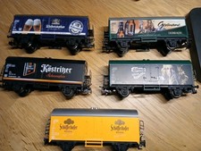 Märklin H0 Brauerei Waggons 5 Stück, Modelleisenbahn 