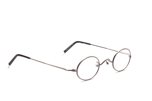 Ovale brille metallfassung mod - brille,