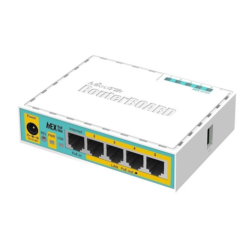 Mikrotik rb750upr2 hex poe - rb750upr2,