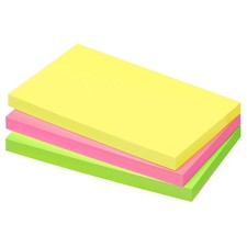 inFO Box Haftnotizen farbsortiert, 3 Blöcke