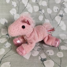 Aurora rosa glitzer pferd - -,