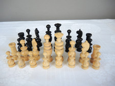 alte Schachfiguren Schach Holz