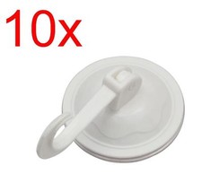 10 ONPIRA Saughaken Saugnapf Saugnäpfe Handtuchhalter Handtuchhaken Halter Knopf