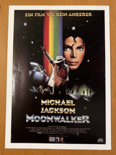 Moonwalker - Filmkarte Filmplakatkarte Cinema - Michael Jackson Joe Pesci