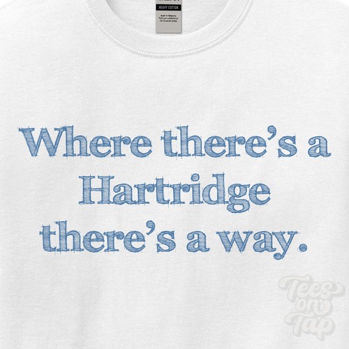 Hartridge there s - wo..., there's