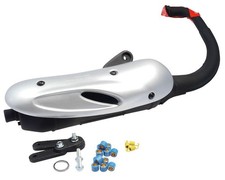 Auspuff Sito Plus, kompatibel für MBK Stunt, Booster, Yamaha Slider, BWS Roller