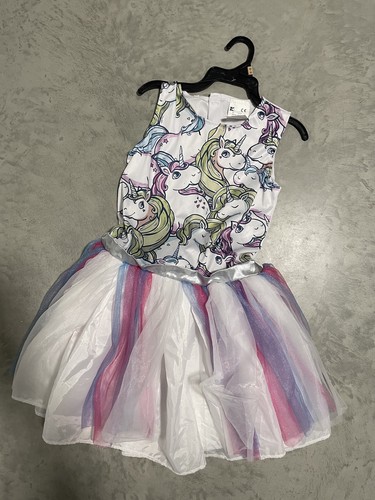 Einhorn karneval kostüm kleid - einhorn,