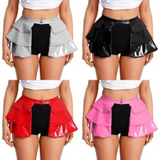 Damen lederrock linie - damen,