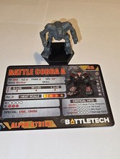 Battletech Battle Cobra, Catalyst CGL Plastikminiatur +AS +Piloten Karte 1